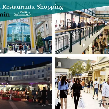 Feriehus Magny's Oasis - Disneyland 5min - Private Parking - Terrace & Garden *